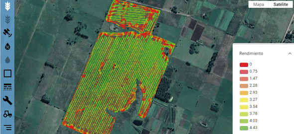 yield map